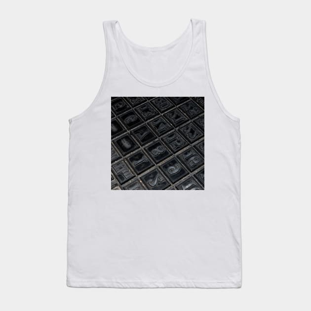 Printing Press Block Tank Top by axp7884